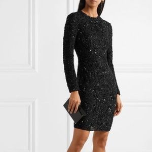 NEEDLE & THREAD MONOLIET EMBELLISHED Dress